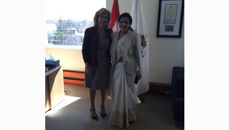 Meeting with Mayor of Brampton, Linda Jeffrey